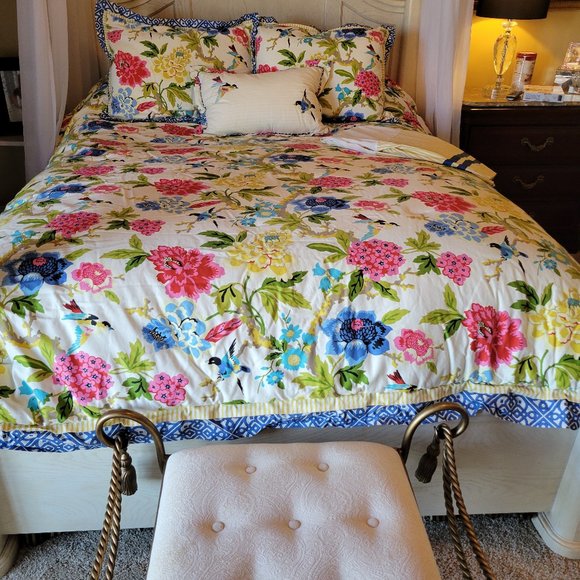 Waverly queen comforter set - Picture 1 of 10